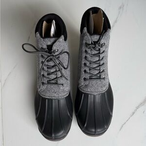 Sperry Avenue Duck Wool Gray Boots